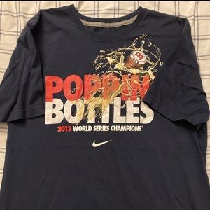 Boston Red Sox 2013 World Series Champions Poppin’ Bottles Shirt